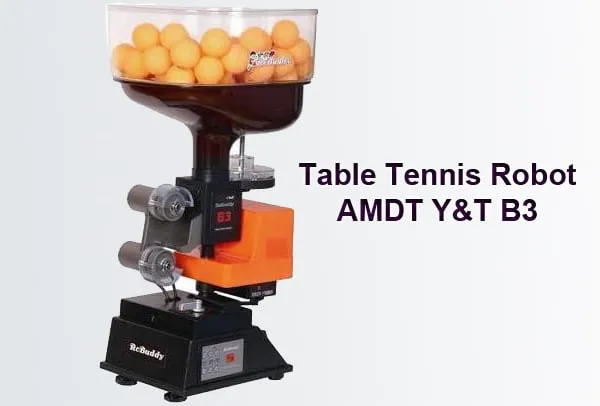 Review of Table Tennis Robot AMDT Y&T B3