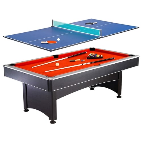 Hathaway Maverick Pool and Table Tennis Table 7 Feet