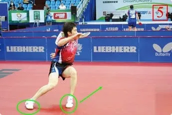 ping pong footwork