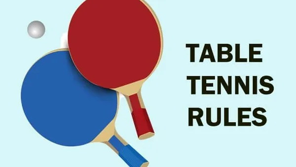 Ping Pong Rules Made Simple