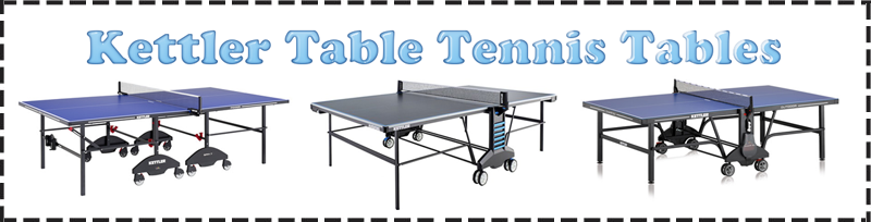 kettler table tennis tables