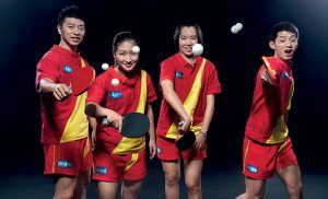 china table tennis
