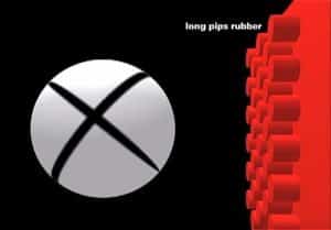 long pips rubber