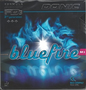 Donic Bluefire M1 rubber