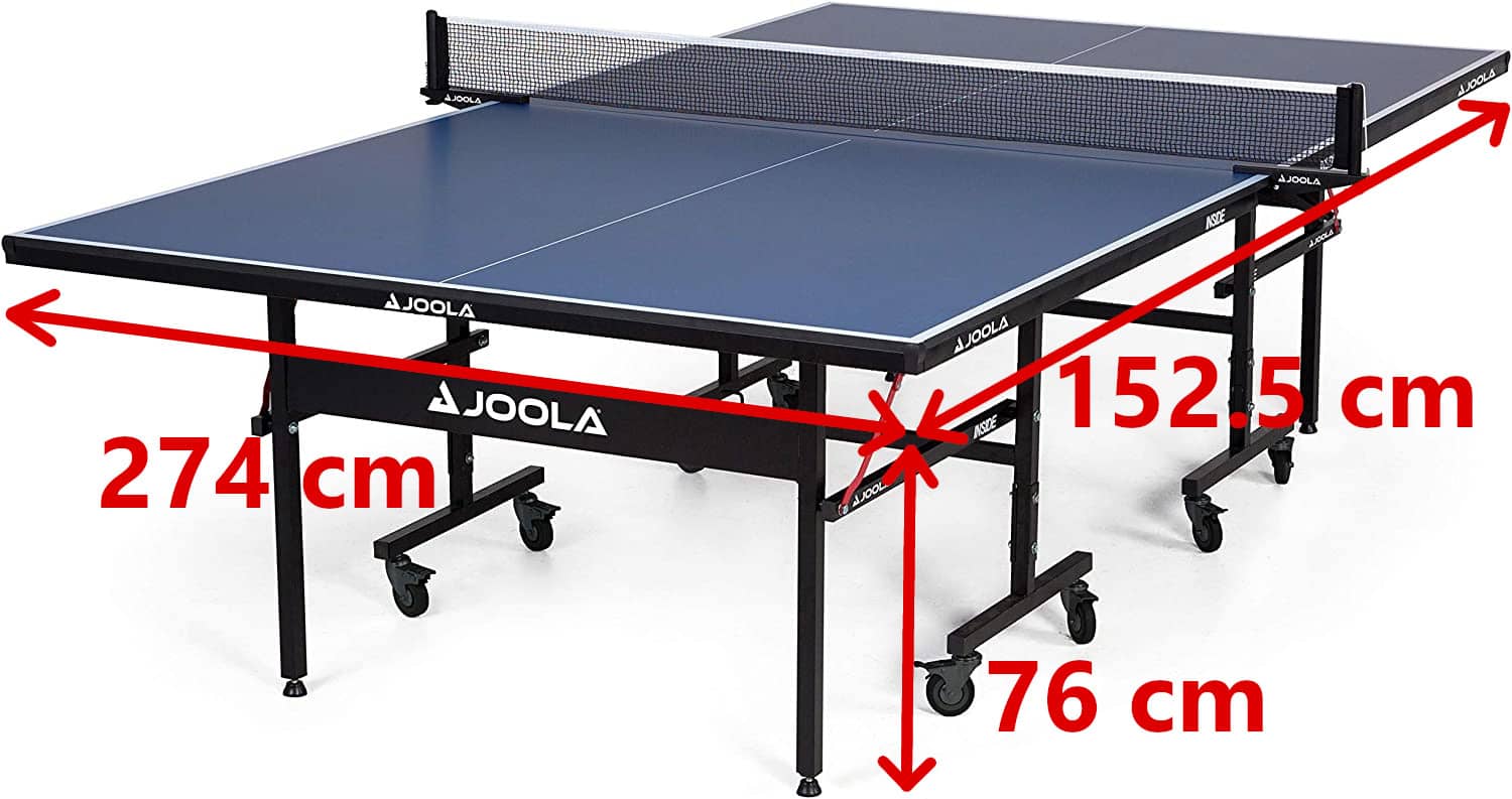 ping pong table dimensions