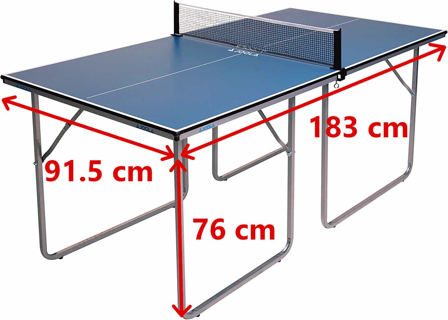 Table Tennis, Ping-Pong Dimensions & Drawings