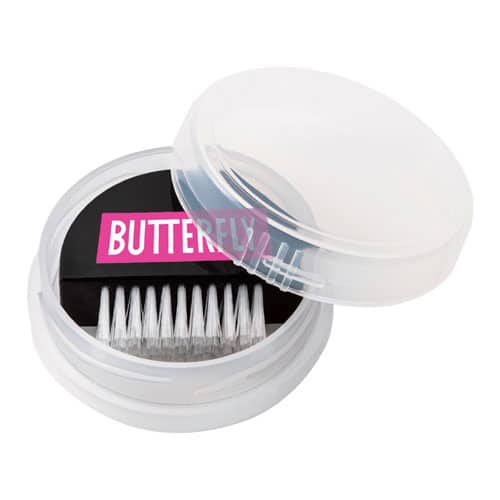 butterfly cleaning brush