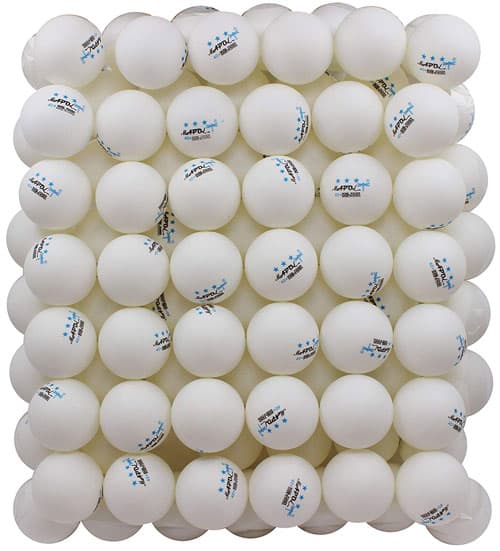 100 Pieces Of White Table Tennis Balls 