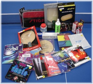 table tennis equipment