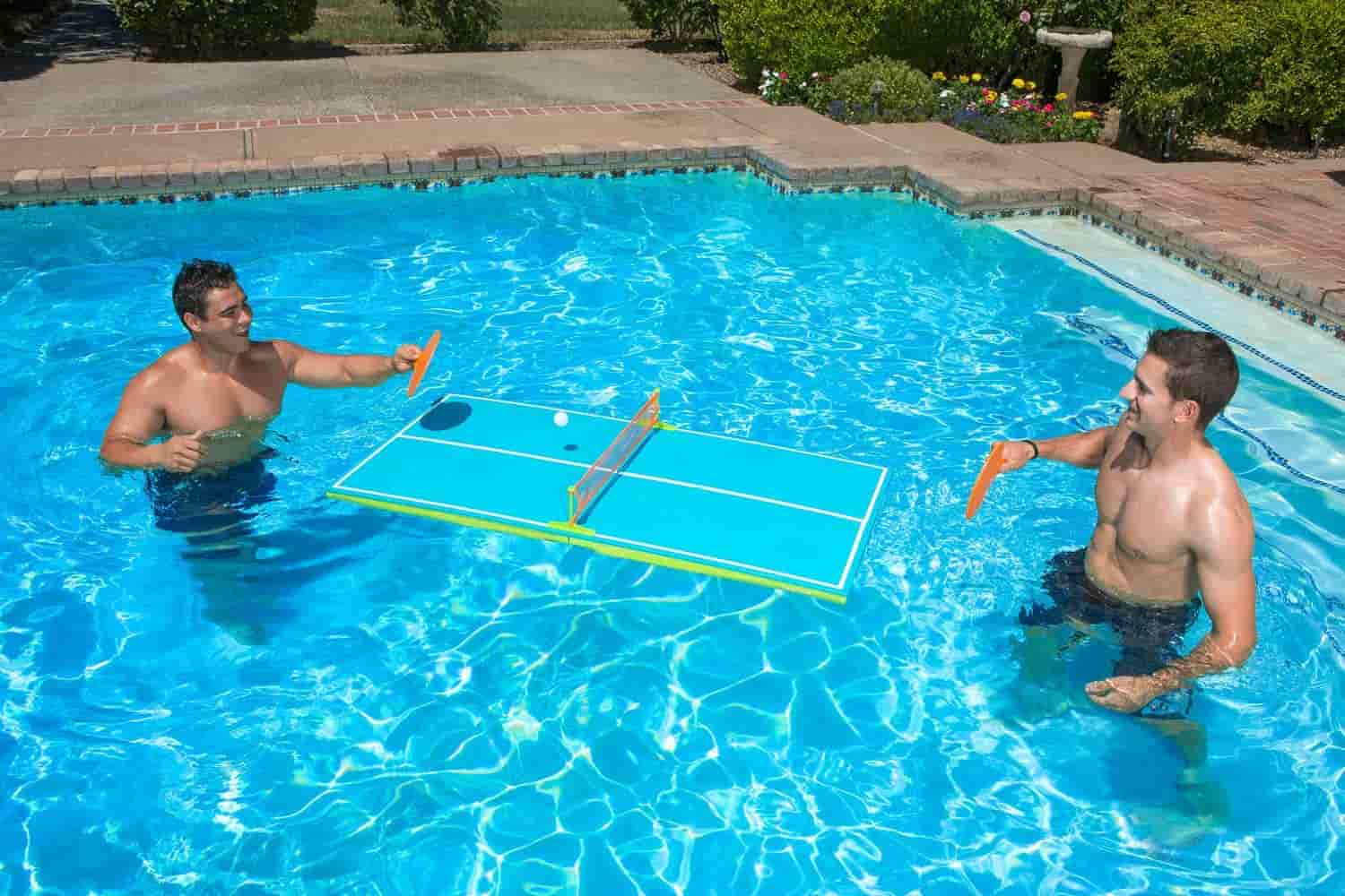 floating ping pong table