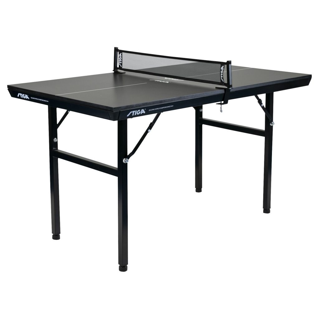 STIGA Mini Ping Pong Tables Space Saver vs Black Edition