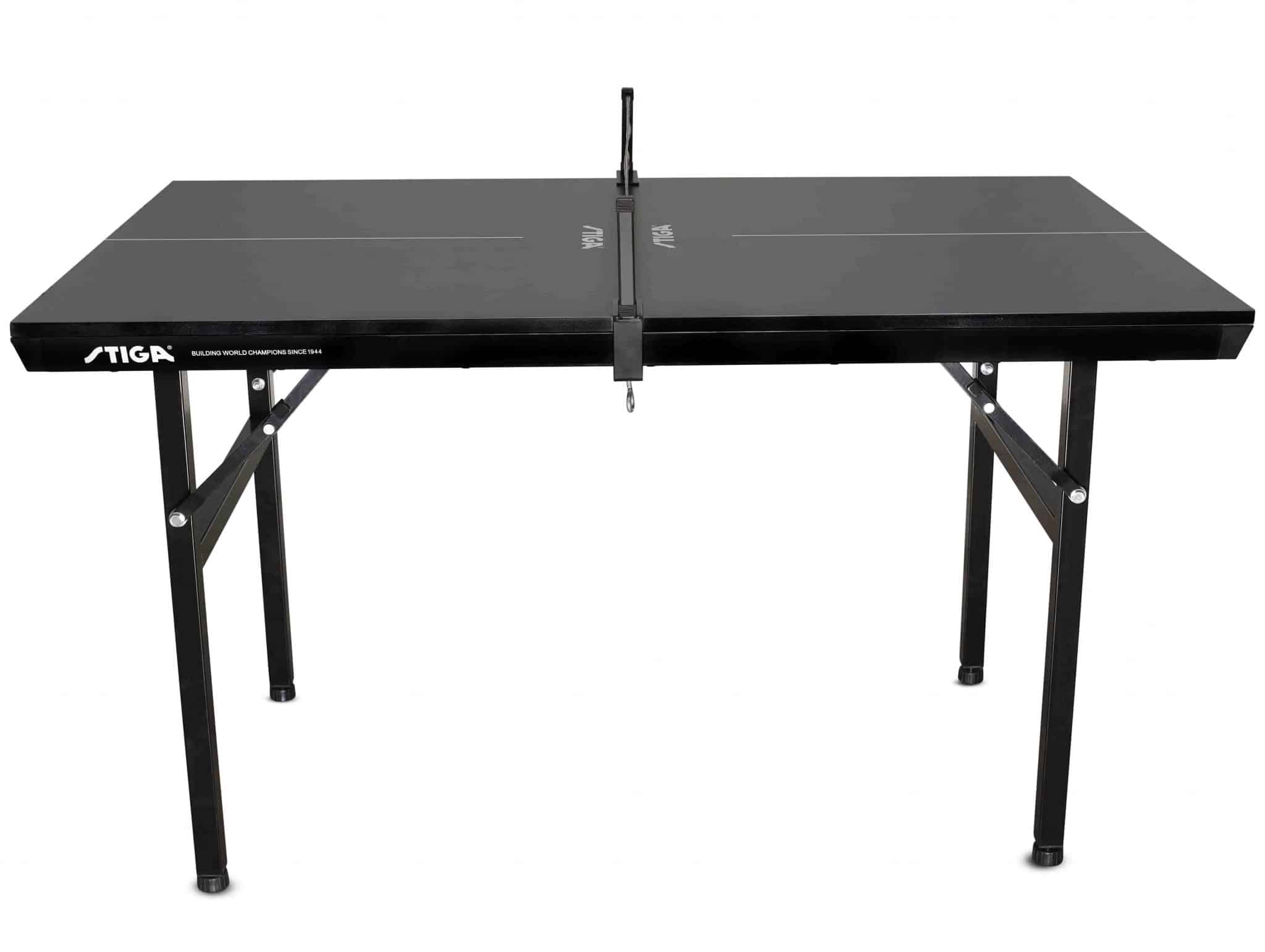 STIGA Mini Ping Pong Tables Space Saver vs Black Edition
