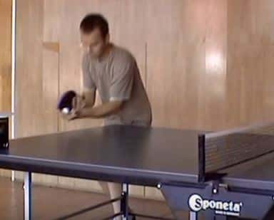 table tennis serve