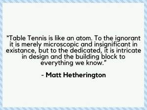 table tennis quotes