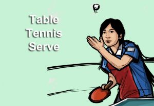 table tennis serve