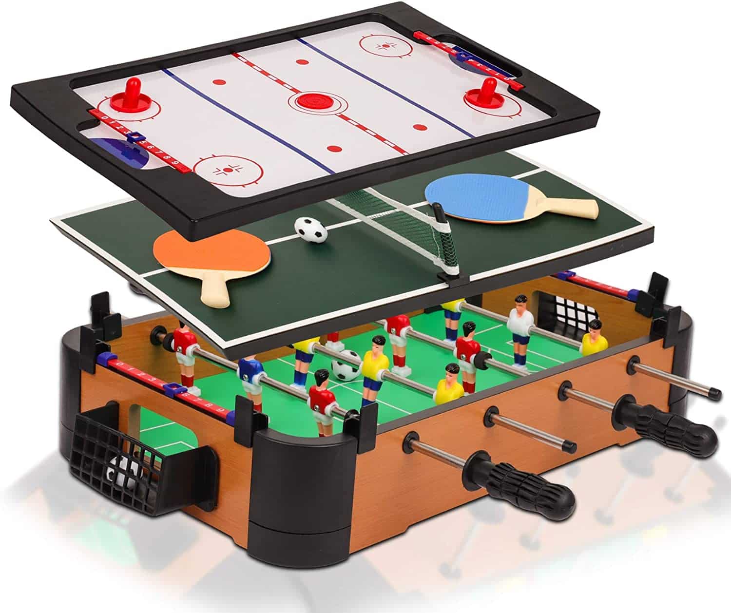 air hockey ping pong table