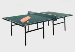 cleaning a ping pong table