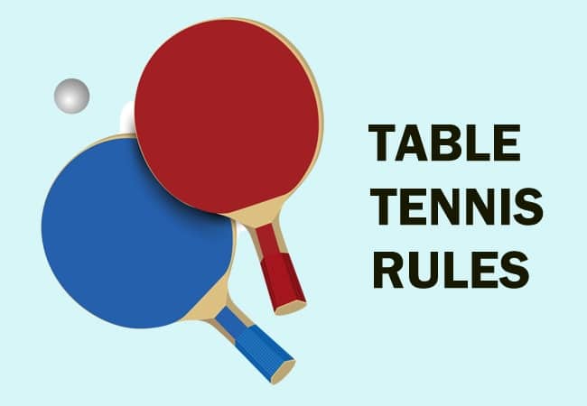 Table Tennis Rules 