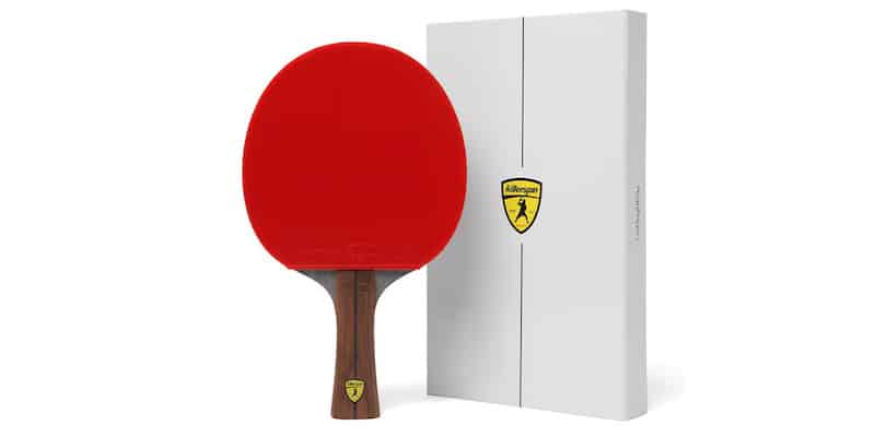 Shakehand Weeygo Professional Table Tennis Bats Table Tennis Set Rubber Ping Pong Paddles for Indoor Outdoor Training Games with Carry Bag